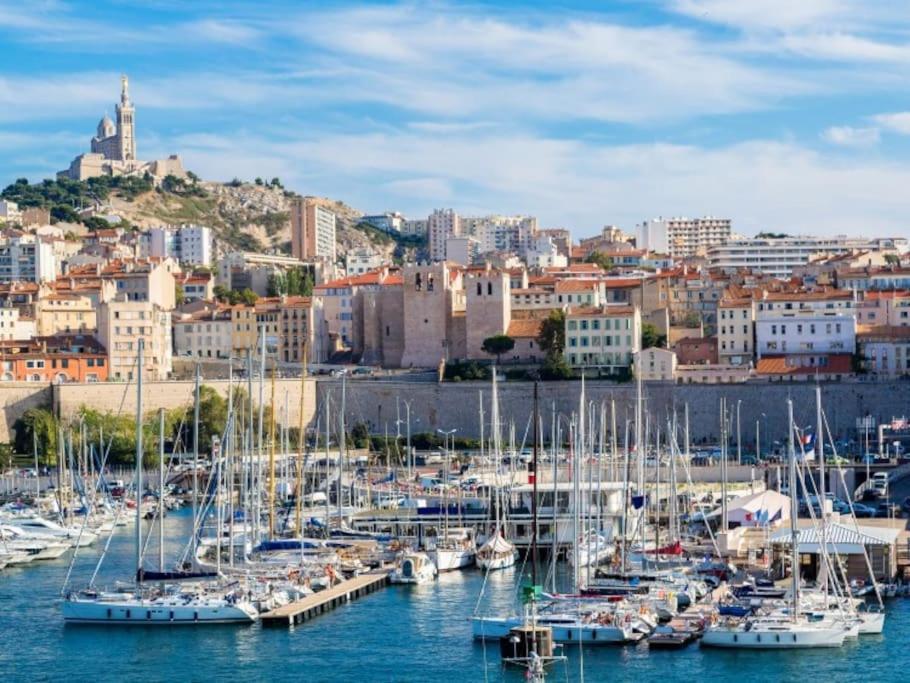 Ferienwohnung Cosy Pied A Terre Rue Corneille, Coeur Marseille, 4 Pers, 2 Ch Exterior foto