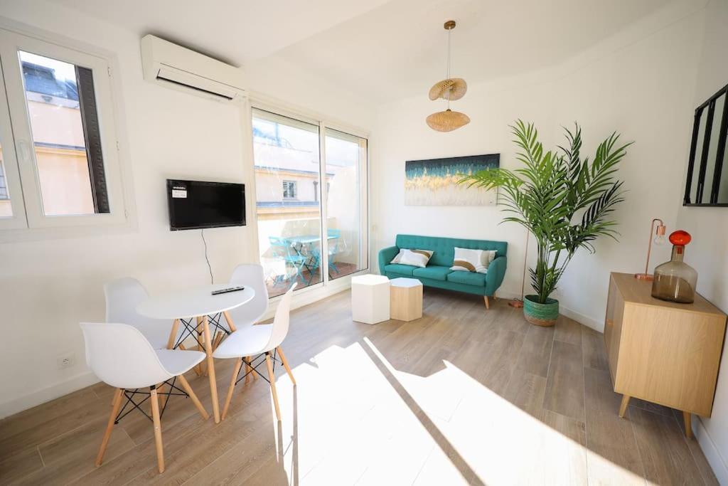 Ferienwohnung Cosy Pied A Terre Rue Corneille, Coeur Marseille, 4 Pers, 2 Ch Exterior foto